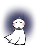 てるてる坊主もお休みなさい♪