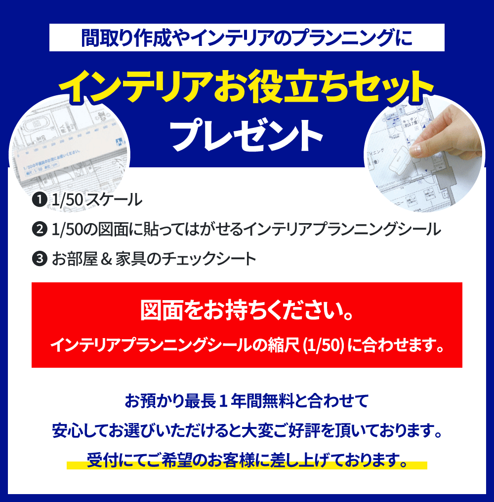 インテリアお役立ちセット