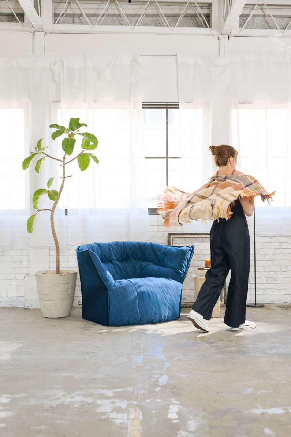 【ligne roset】DENIM COLLECTION by JAPAN BLUE -OKAY-