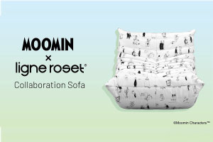 ムーミン × リーン・ロゼ コラボレーションソファ「MOOMIN Riviera」
