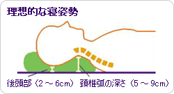 理想的な寝姿勢